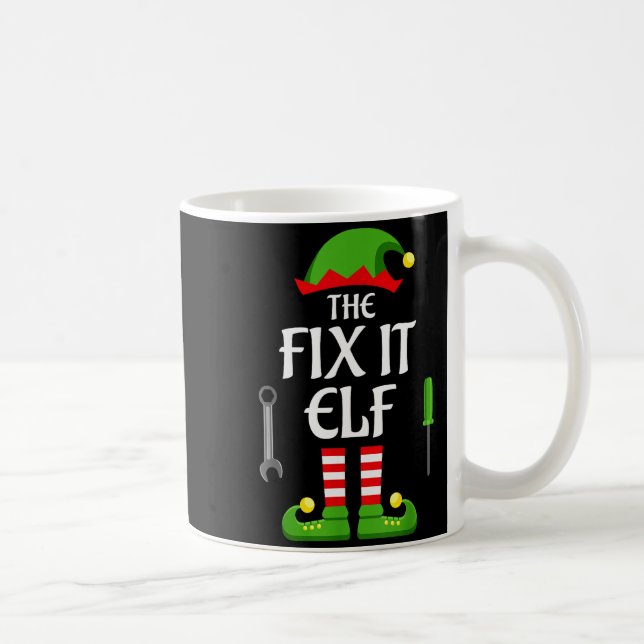 Mug Fix It Elf Family Matching Group Christmas  (Droite)