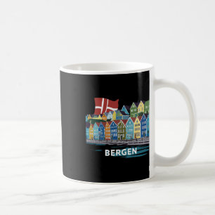 Mug Fjord Bergen Norvège Costume Fjords de Norvège Har