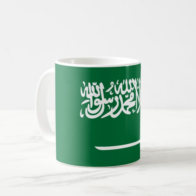 Mug Flag d'Arabie saoudite (Devant gauche)