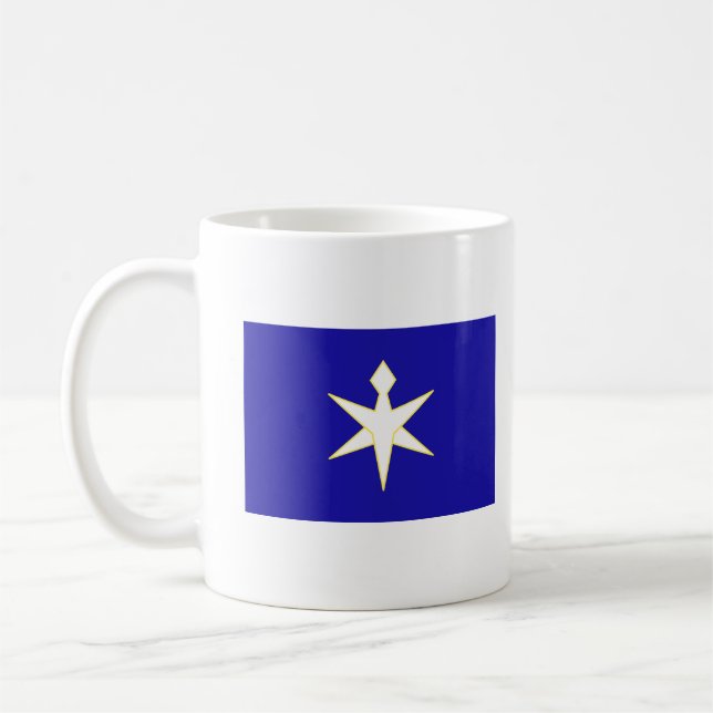 Mug Flag of Chiba Prefecture, Japan (Gauche)