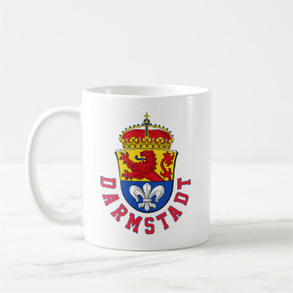 Mug Flag of Darmstadt, Germany
