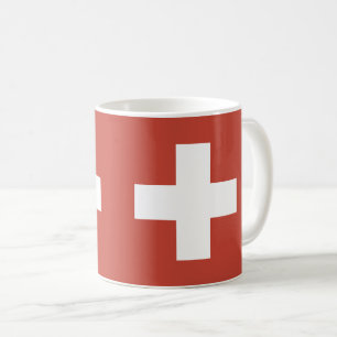 Mug Flag of Switzerland - Suisse - Suisse - Svizzera