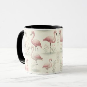 Mug Flamant Élégant