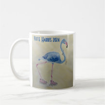Flamant rose bleu avec muqueuse Pearls