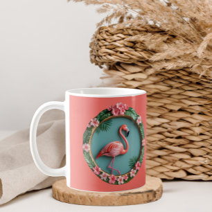 Mug Flamant rose d'équilibre