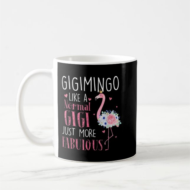 Mug Flamant rose Gigimingo comme un Gigi Cadeaux norma (Gauche)