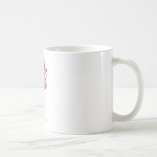 Mug Flamant rose Reindeer Casquette Père Noël Noël L