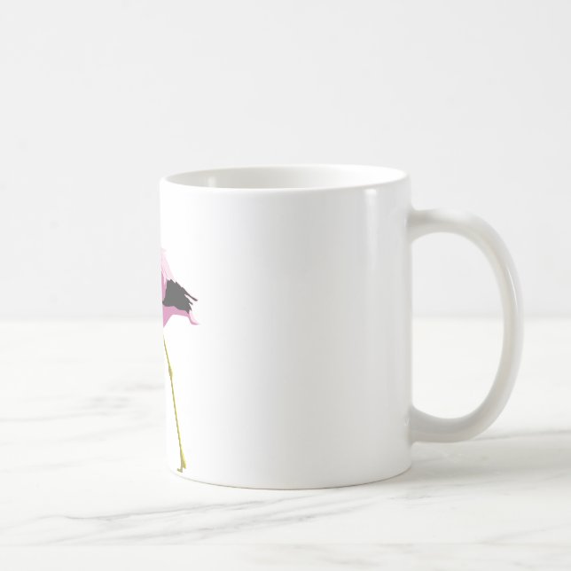 Mug Flamant rose rose (Droite)