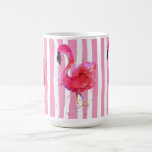 Mug Flamant rose rose mignon et coloré