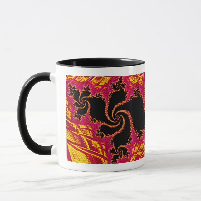 Mug Flamboyant fractal (Gauche)