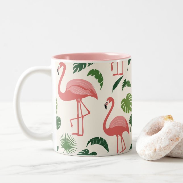 Mug Flamingo Breeze (Avec donut)