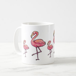 Mug Flamingo Heureux