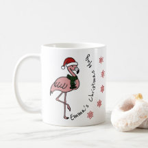 Flamingo rose avec nom personnalisé casquette de N