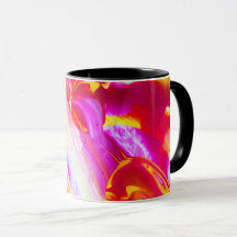 Flamme liquide - Design orange et jaune brillant