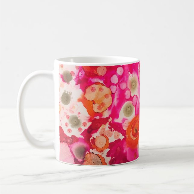 Mug Flamme solaire Abstraite noce de mariage (Gauche)