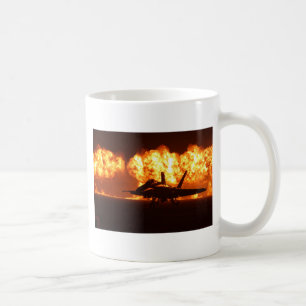 Mug Flammes de chasseur à réaction
