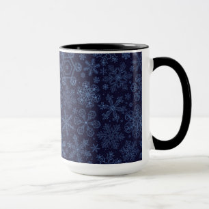 Mug Flèches bleues sur bleu
