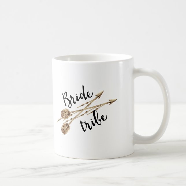 Mug Flèches Boho de la tribu des mariées (Droite)
