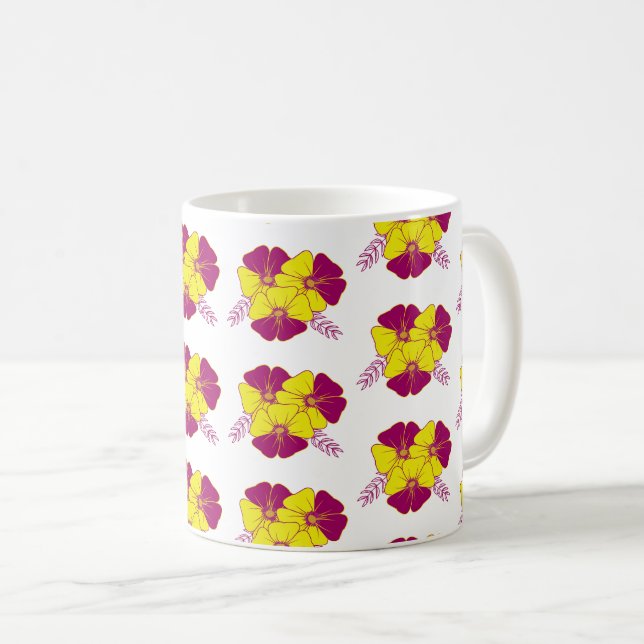 Mug fleur (Devant droit)