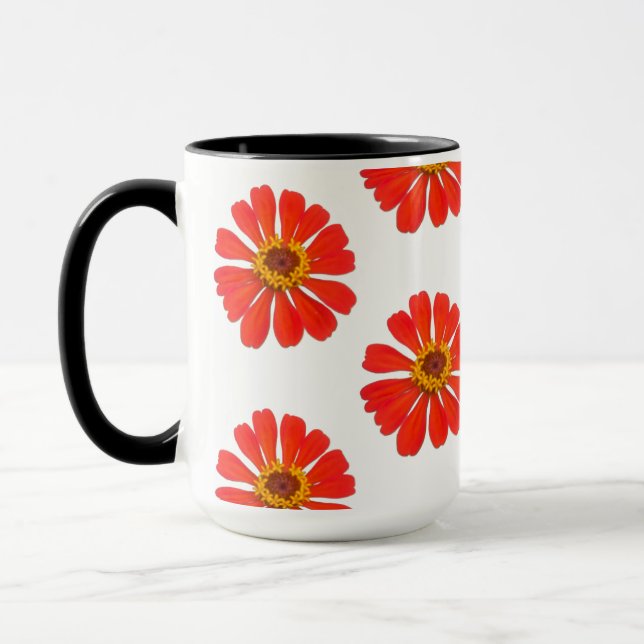 Mug Fleur botanique de Coreoposis (Gauche)