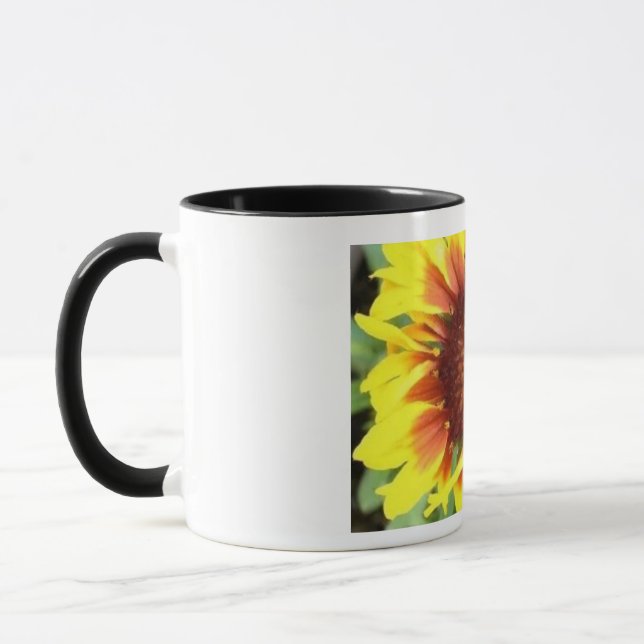 Mug Fleur brillante (Gauche)