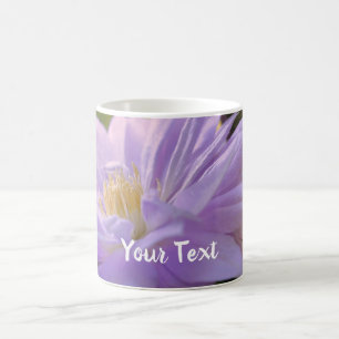 Mug Fleur Clematis personnalisée