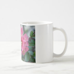 Mug Fleur de Cognassier à fleurs roses de printemps