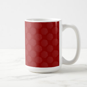 Mug Fleur de la vie / Blume des Lebens - rouge motif