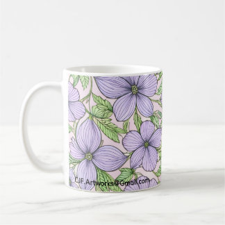 Mug Fleur de Lavande Florale