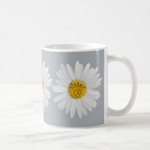 Mug Fleur de marguerite pour l'arrière - plan de
