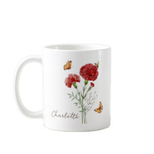 Fleur de naissance du mois de l'œillet