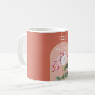 Mug Fleur de naissance personnalisée Mois de juin Rose