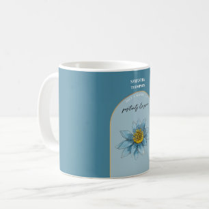 Mug Fleur de naissance personnalisée Mois juillet Lys 