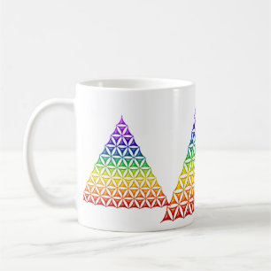 Mug Fleur de vie / Blume des Lebens - chakra pyramidal