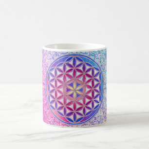 Mug Fleur de vie / Blume des Lebens - Ornement V