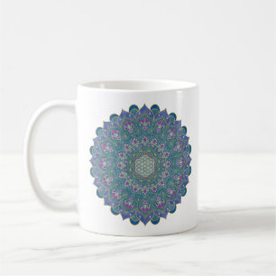 Mug Fleur De Vie - Mandala India Style 1