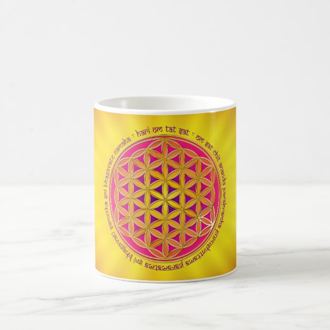 Mug Fleur De Vie / Mantra Moola (Centre)
