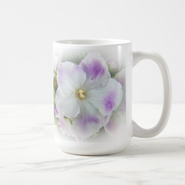 Mug Fleur de Violette Africaine (Droite)