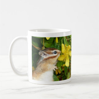 Mug Fleur et tamia jaunes (4)