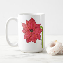 Fleur Étoile Rouge