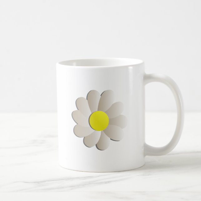 MUG FLEUR FRAÎCHE DE MARGUERITE BLANCHE, FLEUR DE (Droite)