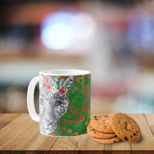 Mug Fleur Léopard Jungle Batik