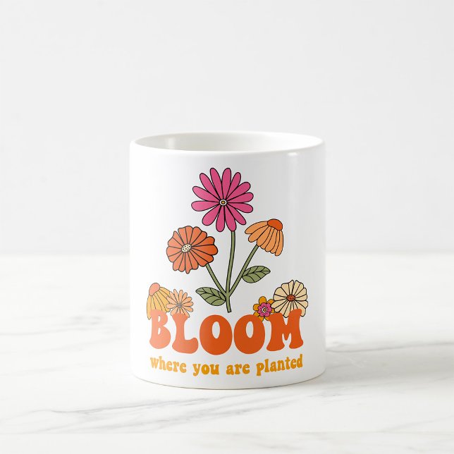 Mug Fleur Où Vous Êtes Plantés (Créateur téléchargé)