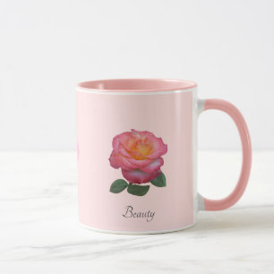 Mug Fleur Rose Belle