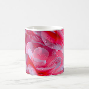 Mug Fleur rose pâle Raindrop