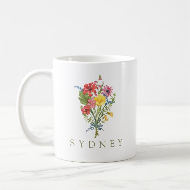 Mug Fleur sauvage (Gauche)