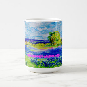 Mug fleur sauvage de Bluebonnet