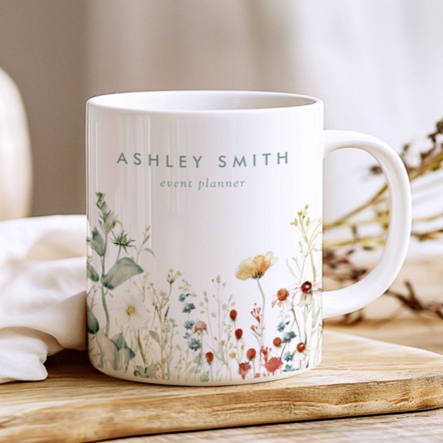 Mug Fleur sauvage d'été (Créateur téléchargé)