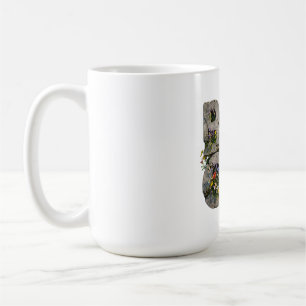 Mug Fleurir Béton Fleur Sauvage Typographie Santé Ment