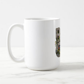 Mug Fleurir Béton Fleur Sauvage Typographie Santé Ment